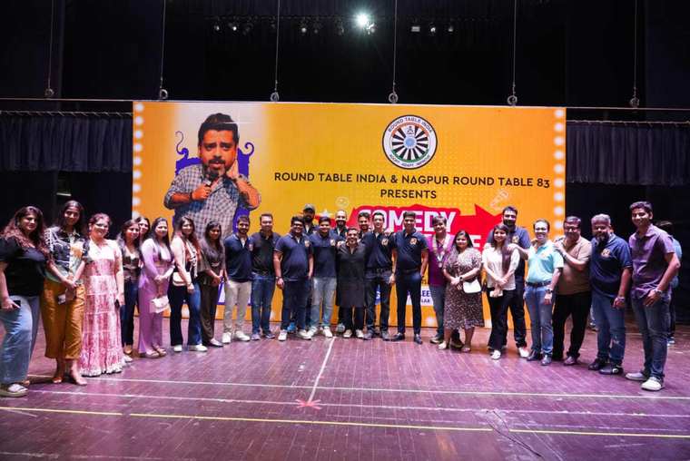 Comedy for a Cause on stage