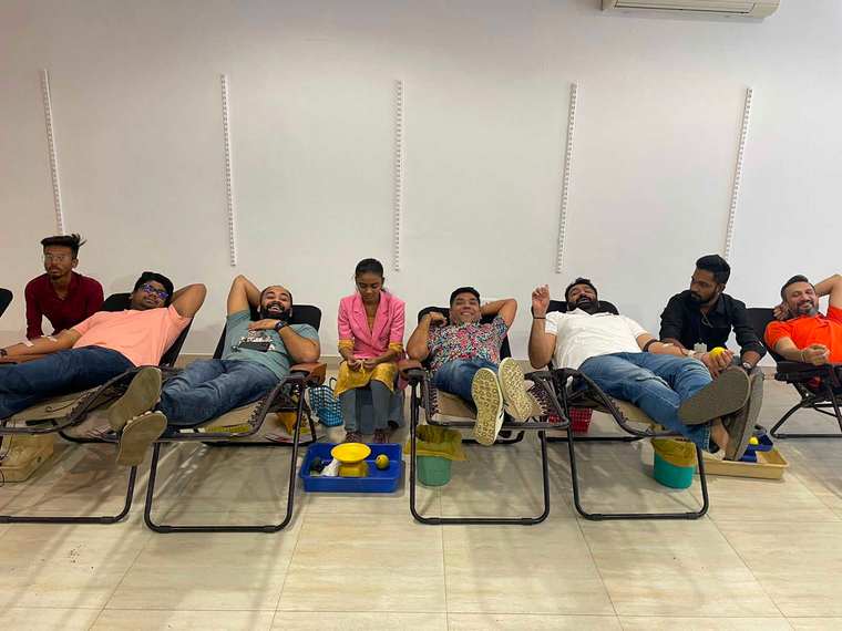 Blood donation camp