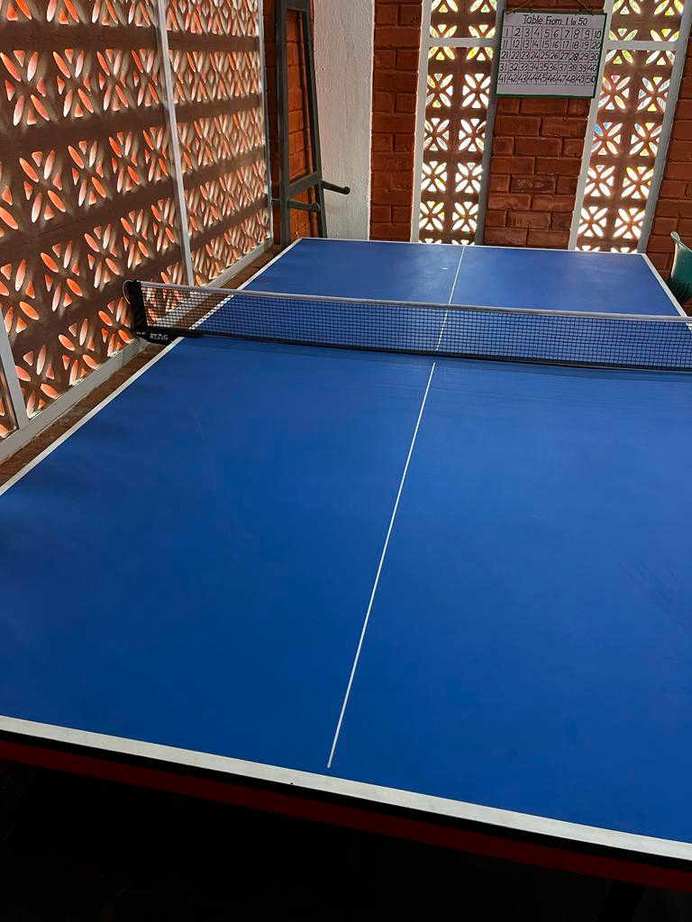 Table tennis board donated to the FTE school