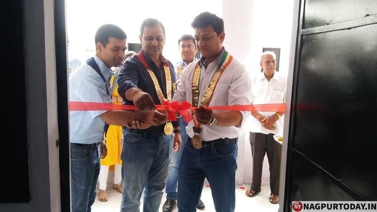 Ribbon-cutting at the Turning the Tables classroom handover, 2019